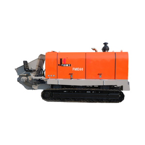 Pompe à béton sur chenilles à fonctionnement continu avec composants de base moteur et moteur, marque JIUHE, fabricant chinois flexible - Product Image 1