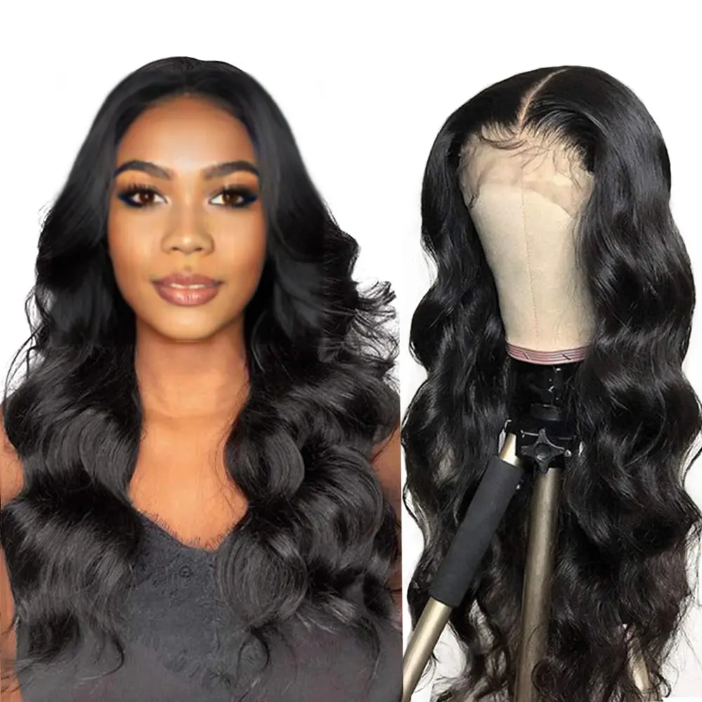 Deep Wave Transparent Ful Lace Perücke Pre Zupfen Gebleichte Knoten Echthaar Perücken Für Frauen Brasilia nische Deep Wave Curly Perücke Verkäufer