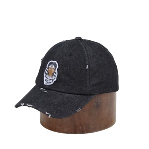 Casquette de baseball en jean personnalisée avec logo brodé, style américain, tissu imperméable, visière incurvée, imprimée, pour homme, tendance, vente en gros - Product Image 2