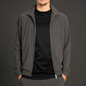 Survêtement pour <span class=keywords><strong>homme</strong></span> Nouveau vêtement de <span class=keywords><strong>sport</strong></span> Respirant Ensemble décontracté Veste zippée en nylon Pantalon ajusté Survêtements imprimés sportifs Séchage rapide - Product Image 2