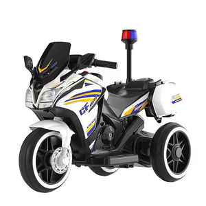Nouvelle Moto <span class=keywords><strong>de</strong></span> <span class=keywords><strong>Police</strong></span> pour Enfants 2024 avec Fonction d'Éveil Éducatif - Product Image 1
