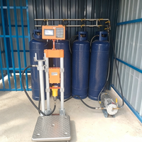 Balance de remplissage automatique de bouteilles de GPL Xiangkang pour usage chimique, haute précision, sans fil 4G/WIFI, prévention de la surcharge