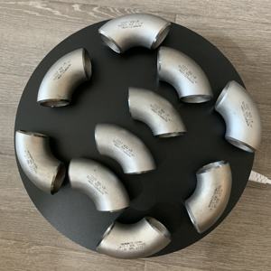 1/2 "21.3 מ dn15 15a sch10s 90 מעלות צינור המרפק מתאים lr חלקה 1.4404 <span class=keywords><strong>a403</strong></span> <span class=keywords><strong>wp316l</strong></span> - Product Image 6