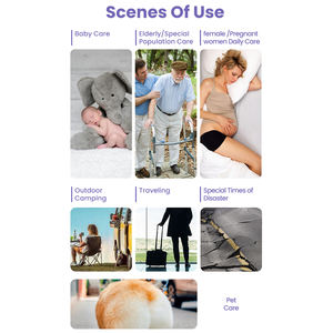 Pulvérisateur électrique portatif de bidet avec le <span class=keywords><strong>sac</strong></span> portatif facultatif de trois Nozzile - Product Image 6