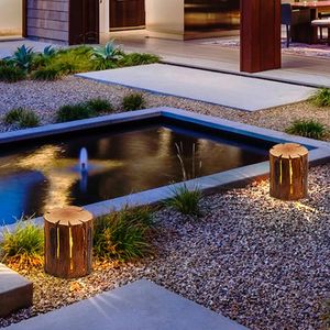 Lampe à Led ornement en bois simulation racine extérieur jardin pelouse lumière parc décoration arbre jetée souche lumières paysage nuit éclairage - Product Image 3