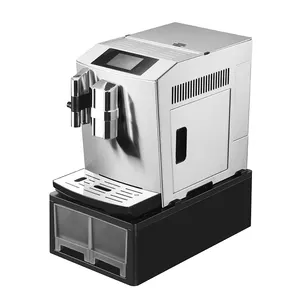 Máquina Expendedora de café todo en uno, de acero inoxidable, Comercial