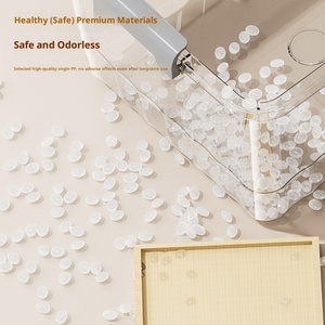 Hiện Đại PP Trong Suốt Dày Hình Chữ Nhật Hộ Gia Đình Quần Áo Lớn Đồ Chơi Tổ Chức 20-30L Bền Vững Đa Chức Năng Nhựa Lưu Trữ - Product Image 5