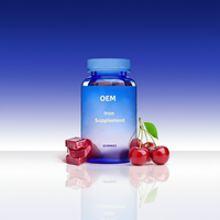 Compléments alimentaires Supplément de fer à mâcher pour femmes et hommes Fer Vitamine C Doux à mâcher pour une absorption maximale OEM