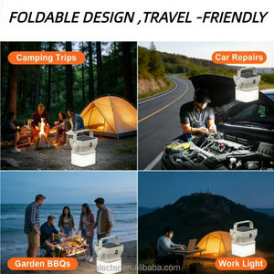 Linterna Solar de Emergencia para Camping, Recargable, Doble Carga USB-C, Pantalla, 3 Modos de Iluminación, IP65 Impermeable, Ligera - Product Image 6