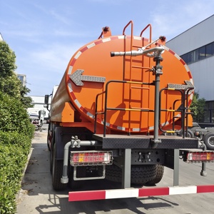 高品質40000L/45000L/50000Lアルミ/炭素鋼製オイル燃料ディーゼルタンカートラック - Product Image 3