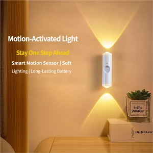 Rechargeable Type-C USB Motion <b>Sensor</b> LED Night <b>Light</b> Modern Minimalist Tri-color Dimming Magnetic Suitable for Bedrooms - Product Image 4