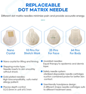 Appareil de Microneedling RF Fractionnel <span class=keywords><strong>à</strong></span> l'Or pour Salon de Beauté, Équipement de <span class=keywords><strong>Radiofréquence</strong></span> pour le Raffermissement de la Peau et le Lifting Facial, Outil de Soin de la Peau - Product Image 2