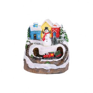 Nueva Caja Musical de Juguete con Diseño de Casa de Muñecos de Nieve Navideños, Regalo para Niños - Product Image 3