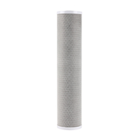 Cartucho de Filtro de Carbón Comprimido de Alta Calidad para Sistemas de Filtración y Purificación de Agua Potable Doméstica