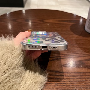Nouvel arrivage étui de téléphone magnétique imprimé léopard transparent pour <span class=keywords><strong>iPhone</strong></span> 16 <span class=keywords><strong>Pro</strong></span> 1: 00 PM étuis de téléphone portable haut de gamme - Product Image 4