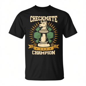 Camiseta Checkmate Champion Chess para entusiastas - Product Image 2