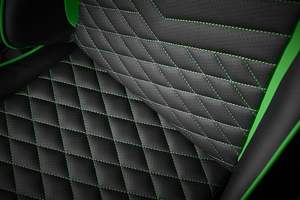 <span class=keywords><strong>Razer</strong></span>, silla de juego de estilo de carreras <span class=keywords><strong>negra</strong></span> de alta calidad, barra de red ajustable, silla de oficina reclinable de cuero con respaldo alto, diseño moderno - Product Image 6