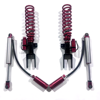 Amortisseur à azote compatible avec VW Amarok, kit de rehausse de 2 pouces, tube de 2,5 pouces, compression réglable, suspension tout-terrain