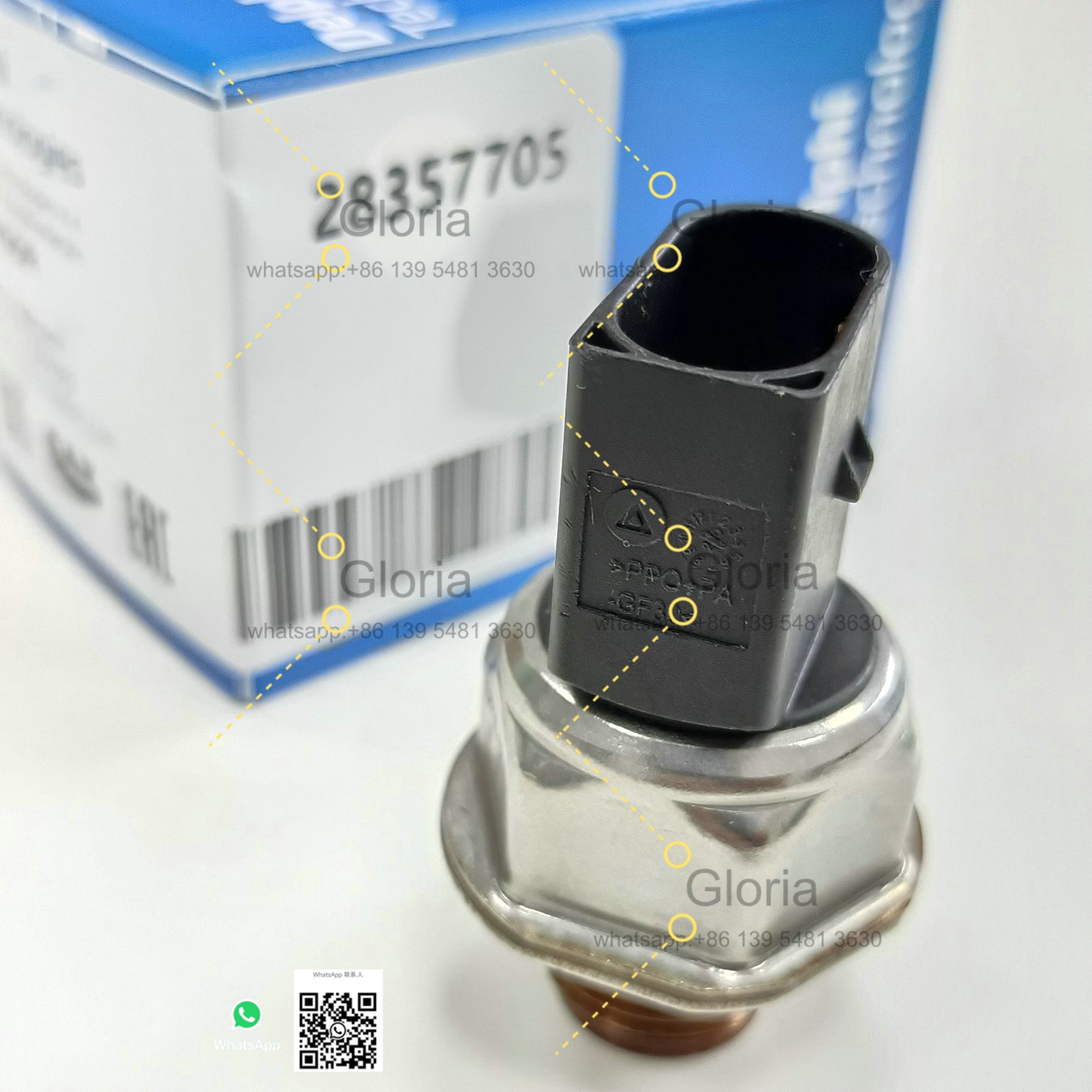85PP30-02 Common Rail Pressure Sensor 28357705 for Nissan Murano
