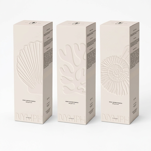 Boîte cosmétique de luxe avec estampage doré pour l'emballage des soins de la peau, boîte cadeau <span class=keywords><strong>en</strong></span> papier rigide avec logo personnalisé imprimé, vente <span class=keywords><strong>en</strong></span> gros, achat <span class=keywords><strong>en</strong></span> vrac - Product Image 2