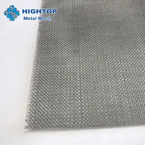 Pantalla de malla de alambre de filtro tejido de acero inoxidable 316L Aisi 500 100 304 de alta temperatura Extra fino 10 316 micrones 60