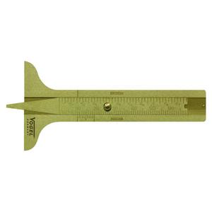 VOGEL - 214401 Medidor de profundidad de banda de rodadura de latón-CALIBRES EAN 4010873304408 - Product Image 2