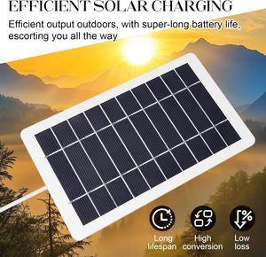 Kit de Panel Solar Monocristalino ALECTER de 10W, Certificado CE TUV, >21.5% de Eficiencia, IP62 Impermeable, Cargador de Teléfono Ligero - Product Image 2