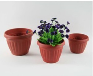 <span class=keywords><strong>Maceta</strong></span> de plástico marrón para jardín, <span class=keywords><strong>maceta</strong></span> para uso en interiores y exteriores, fábrica de macetas decorativas - Product Image 2