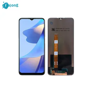 Lcds para telefones celulares, tela de toque lcd para oppo a16 a16s a54s a56 realme c25 c25s