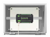 Módulo de Relé Ethernet de 16 Canales Waveshare, Protocolo Modbus RTU/TCP, Compatible con Alimentación PoE para Hogar Inteligente