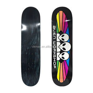 Planche de skateboard en érable canadien 7 plis de 8,0 pouces, rebond élevé, charge maximale 150 kg, graphisme personnalisé, double rocker, vente en gros - Product Image 1