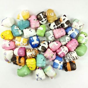 Jouets Squishies en PU à Remontée Lente en Forme d'Animaux Mignons Kawaii pour Remplissage de Sacs Cadeaux d'Anniversaire - Product Image 1