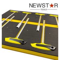 Juego de Gabinete de Herramientas de Alta Calidad con 6 Cajones, Juego de Llaves de Trinquete, Alicates, Kit de Herramientas Manuales para Reparación de Automóviles con Combinación para Podar