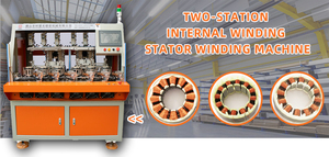 <span class=keywords><strong>DR</strong></span> 6 stasiun CNC mesin lilitan dalam dengan lampu asap mesin hitam kipas Motor Stator <span class=keywords><strong>DR</strong></span> kipas Motor - Product Image 2
