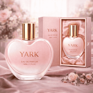 ขวดน้ำหอมเปล่าดีไซน์ใหม่สำหรับวันวาเลนไทน์ รับผลิตแบบ OEM ODM ขวดน้ำหอมหรูหราขนาด 50 มล. รูปทรงหัวใจ ฝาสีทอง - Product Image 3