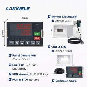 Convertisseur de moteur AC monophasé vers triphasé 2,2 kW 3 CV 1 CV 6 CV avec variateur de fréquence (VFD) à contrôle vectoriel pour pompe à eau et compresseur - Product Image 4