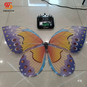 SMOOTH Papillon Bionique Télécommandé pour Événements, Spectacles, Vol, Éclairage LED, Accessoires de Mariage, Décoration, Décoration de Fête Exquise - Product Image 2