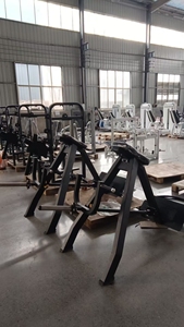 Máquina de <span class=keywords><strong>Remo</strong></span> con Placas de Peso, Máquina de <span class=keywords><strong>Remo</strong></span> en T, Equipo de Gimnasio Comercial, Fabricación China - Product Image 4