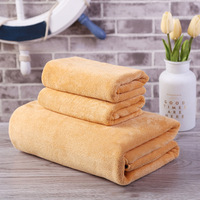 Haute qualité voyage sport Spa microfibre Super absorbant doux séchage rapide surdimensionné 2 pièces ensemble de serviettes de douche polyvalentes
