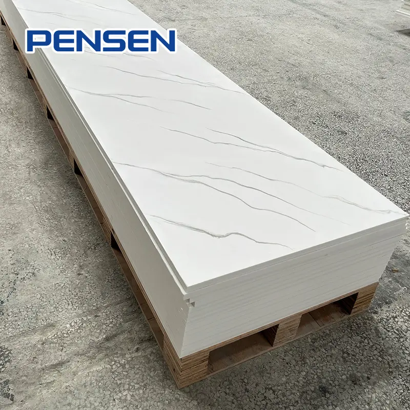 Pensen solid surface sheets 6mm 12mm acrylic artificial stone korean solid surface for countertop