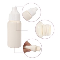 Flacon compte-gouttes médical en plastique souple de 1 oz, 2 oz, 3 oz, flacon compte-gouttes pour le nez, conception anti-fuite, distribution contrôlée