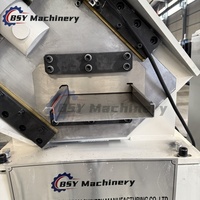 Línea de Producción Automática de Alta Velocidad BSY para la Fabricación de Placas de Acero con Patrón Antideslizante, Máquina de Conformado de Rollos para Tableros de Andamios