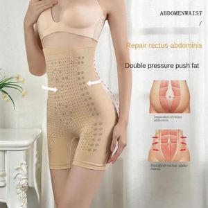 Ceinture de maintien ventre plat et correcteur de posture taille haute pour femme, amincissante et lissante pour le dos, en nylon, coton et néoprène durables - Product Image 4