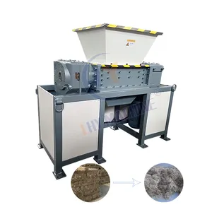 Waste Diesel Shoes Shredder For Household Garbage Wholesale Price Textile Fabric Shredding Machine