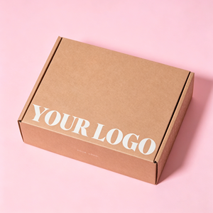 Hộp bưu phẩm sóng giấy thân thiện môi trường in logo tùy chỉnh, đóng gói quà tặng, vận chuyển hàng mỹ phẩm/hộp tùy chỉnh - Product Image 3