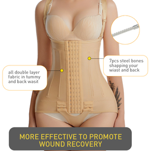 Vêtement de compression post-opératoire pour femme, <span class=keywords><strong>Fajas</strong></span> <span class=keywords><strong>Colombianas</strong></span>, pour liposuccion, Stage 1, effet rehausseur de fesses et gaine sculptante - Product Image 5