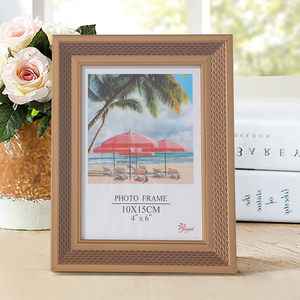 Tùy chỉnh hiện đại 20*25cm Hình Vuông khung nhựa và kim loại sơn trang trí khung - Product Image 3