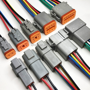 Conector Hembra Automotriz <span class=keywords><strong>Deutsh</strong></span> Serie DT, Carcasa de Nailon Impermeable IP66, Sellado Duradero, 4 Pines - Product Image 1