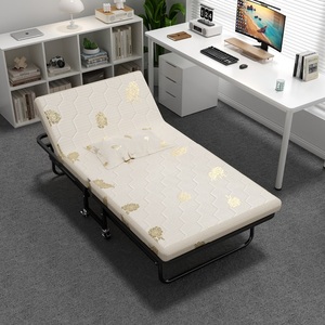 <span class=keywords><strong>Lit</strong></span> pliant multifonctionnel <span class=keywords><strong>pour</strong></span> salon, hôpital, adultes, avec cadre métallique, <span class=keywords><strong>lit</strong></span> pliant portable avec matelas - Product Image 6