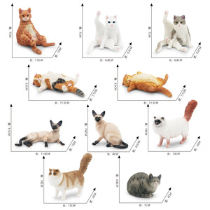 Lelewu modèle de simulation Ragdoll paresseux orange soulever les pieds <span class=keywords><strong>gris</strong></span> dormir fleur position couchée <span class=keywords><strong>siamois</strong></span> c - Product Image 5